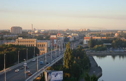 Panoramic view of Kaliningrad