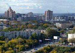Panoramic view of Perm